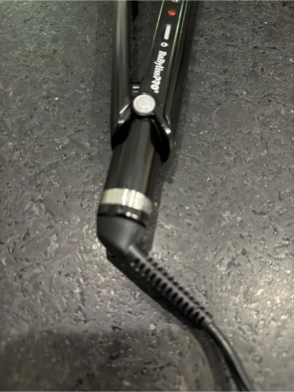 BaBylissPRO Black Porcelain Ceramic 1.5” Wide 4” Long Hair Straightener LIKE NEW